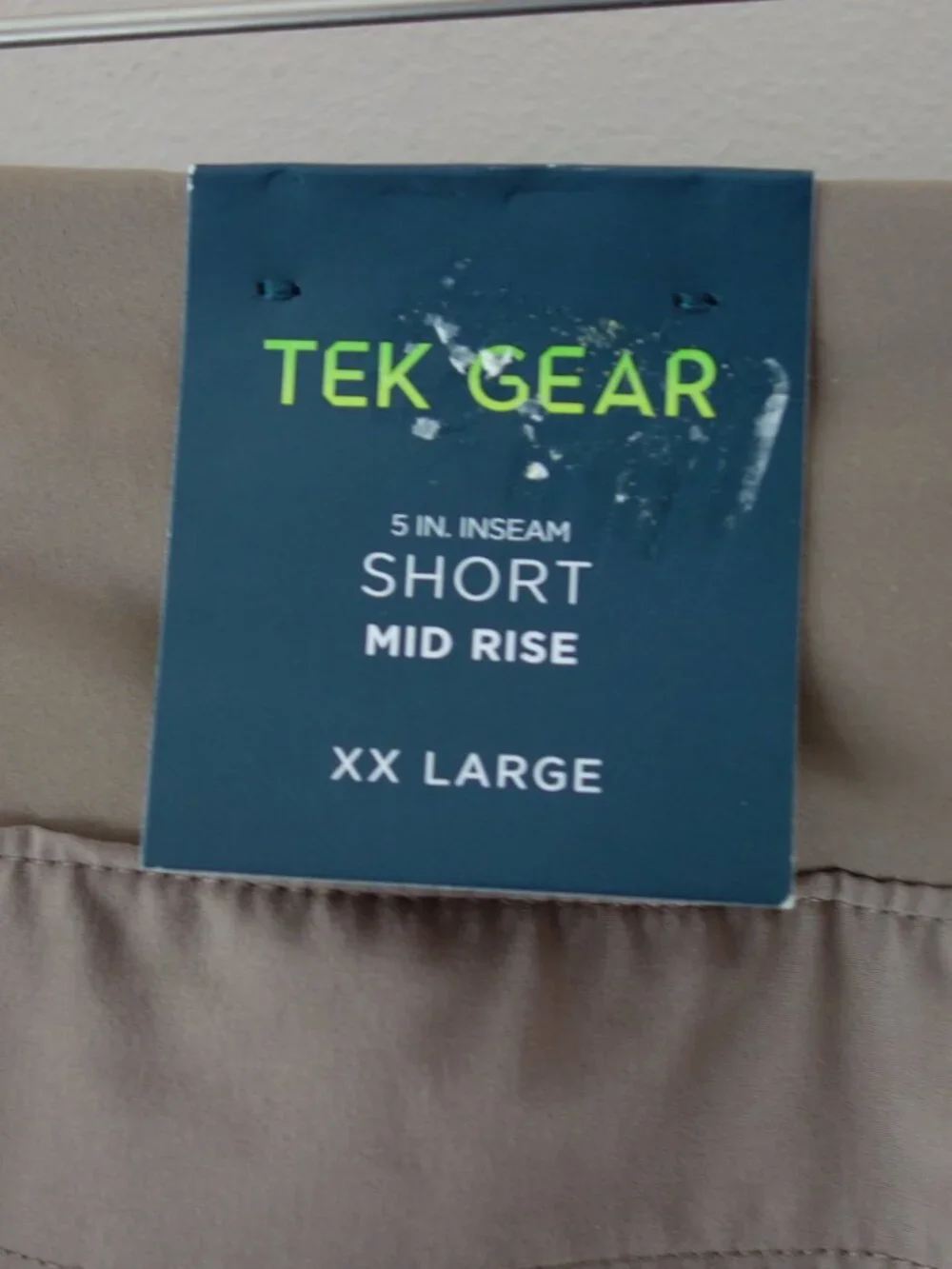 Tek Gear Workout Gear Mid Rise Kahiki Running Shorts 5